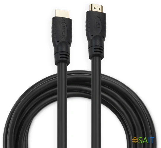Кабель аудио-видео Buro BU-HDMI-v1.4-5M-FF HDMI (m)/HDMI (m) 5м. феррит.кольца черный