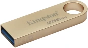 Флеш Диск Kingston 256GB DataTraveler SE9 DTSE9G3/256GB USB3.2 золотистый