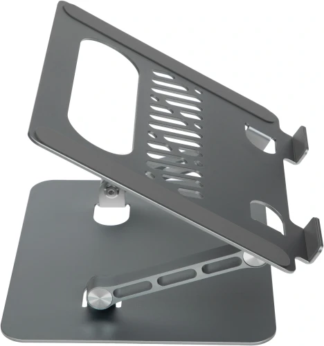 Подставка для ноутбука Digma D-NS100 17" 240x220x50мм 608г алюминий серый