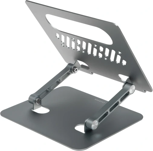 Подставка для ноутбука Digma D-NS100 17" 240x220x50мм 608г алюминий серый