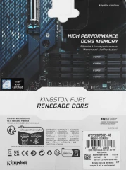 Память DDR5 2x24GB 7200MHz Kingston KF572C38RSK2-48 Fury Renegade XMP RTL Gaming PC5-57600 CL38 DIMM 288-pin 1.45В kit single rank с радиатором Ret