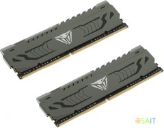 Память DDR4 2x8Gb 3000MHz Patriot PVS416G300C6K Viper Steel RTL Gaming PC4-24000 CL16 DIMM 288-pin 1.35В dual rank с радиатором Ret