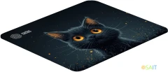 Коврик для мыши Cactus Black Cat 250x200x3мм (CS-MPC-D09S)