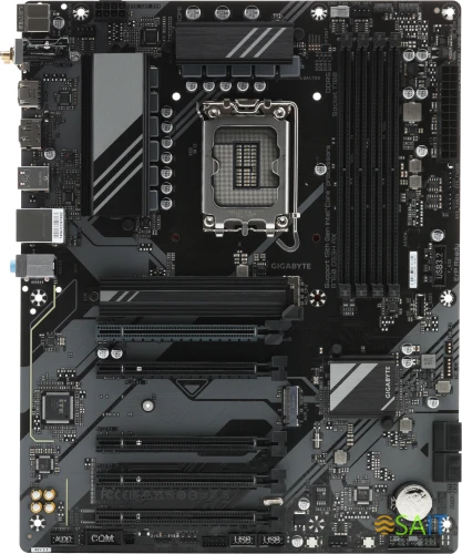 Материнская плата Gigabyte B760 DS3H AX Soc-1700 Intel B760 4xDDR5 ATX AC`97 8ch(7.1) GbLAN RAID+HDMI+DP