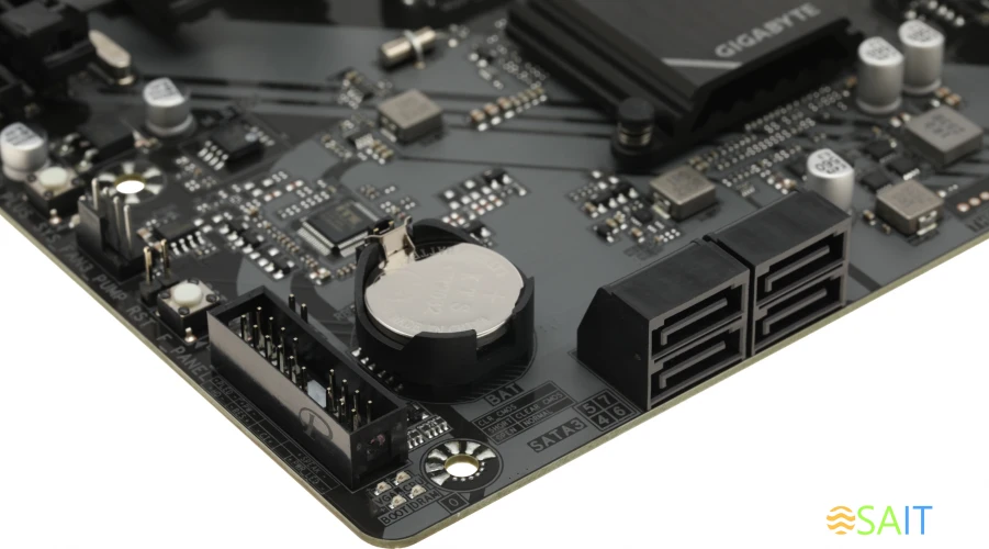 Материнская плата Gigabyte B760 DS3H AX Soc-1700 Intel B760 4xDDR5 ATX AC`97 8ch(7.1) GbLAN RAID+HDMI+DP