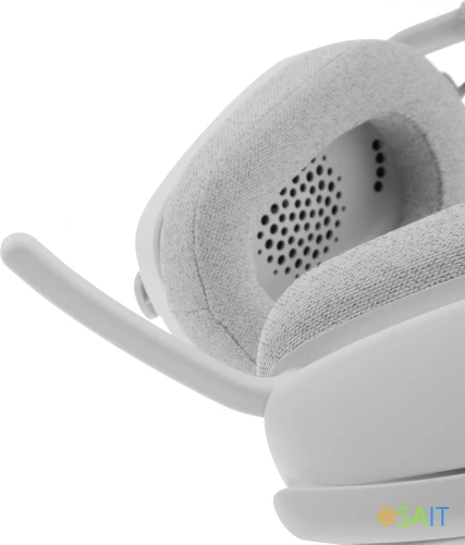 Наушники с микрофоном Logitech ZONE Vibe 100 белый мониторные BT оголовье (981-001219)