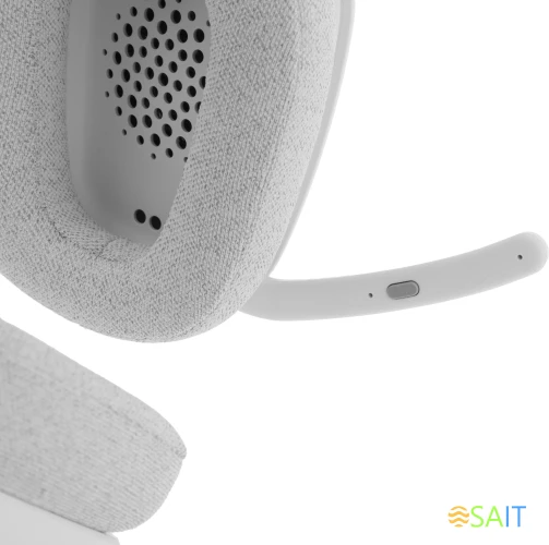 Наушники с микрофоном Logitech ZONE Vibe 100 белый мониторные BT оголовье (981-001219)