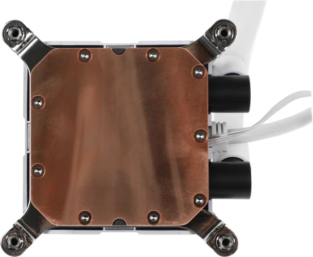 Система водяного охлаждения Lian-Li HydroShift LCD 360S Soc-AM5/AM4/1700/1851 белый 4-pin 29.8dB Al+Cu LCD 330W Ret (G89.GHSLCD36SW.R0)