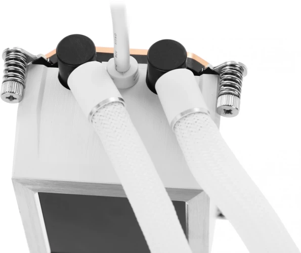 Система водяного охлаждения Lian-Li HydroShift LCD 360S Soc-AM5/AM4/1700/1851 белый 4-pin 29.8dB Al+Cu LCD 330W Ret (G89.GHSLCD36SW.R0)