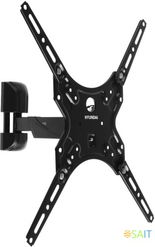 Кронштейн для телевизора Hyundai GL-R4 черный 13"-65" макс.25кг настенный поворот и наклон
