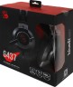 Наушники с микрофоном A4Tech Bloody G437 черный 1.8м мониторные оголовье (G437)