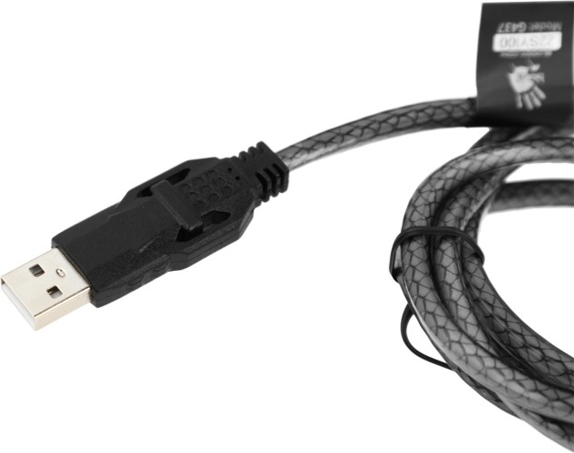 Наушники с микрофоном A4Tech Bloody G437 черный 1.8м мониторные оголовье (G437)