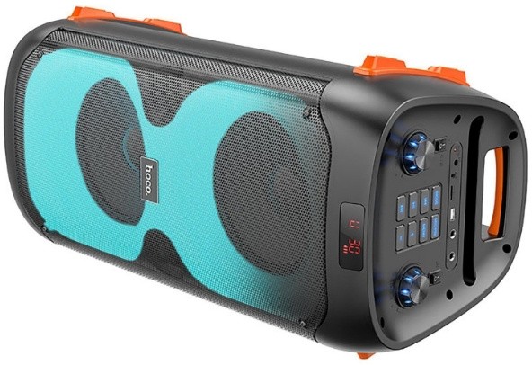 Минисистема Hoco BS53 черный 40Вт FM USB BT