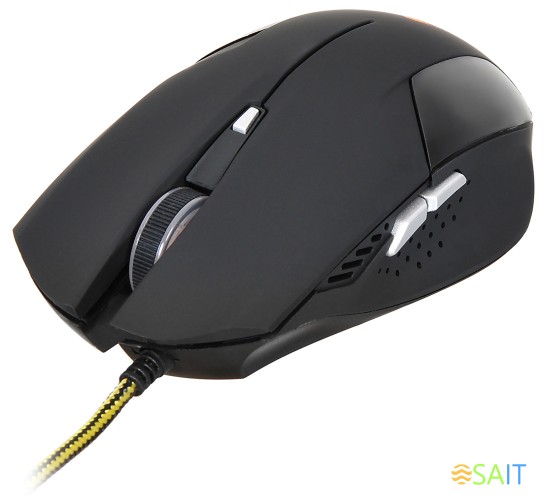 Мышь Оклик 765G SYMBIONT черный оптическая 2400dpi USB 6but (945841)