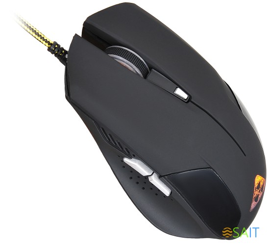 Мышь Оклик 765G SYMBIONT черный оптическая 2400dpi USB 6but (945841)