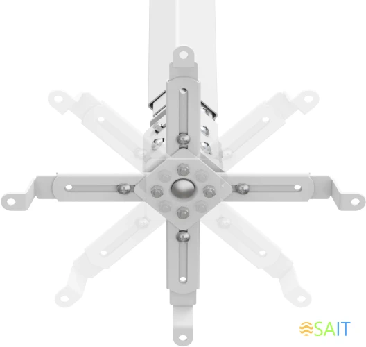 Кронштейн для проектора Cactus CS-VM-PRE01-WT белый макс.20кг настенный и потолочный поворот и наклон