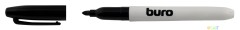 Маркер для досок Buro пулевидный пиш. наконечник 2.5мм черный коробка