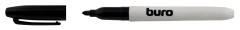 Маркер для досок Buro пулевидный пиш. наконечник 2.5мм черный коробка