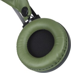 Наушники с микрофоном A4Tech Bloody J450 черный/зеленый 1.8м мониторные оголовье (J450)