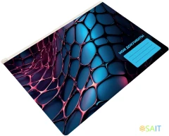 Папка на молнии ZIP Silwerhof Web A5+ ПВХ 0.25мм