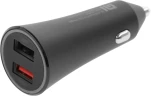 Автомобильное зар./устр. Xiaomi Mi 37W Dual-Port Car Charger 3A+2A 2xUSB универсальное черный (GDS4147GL)