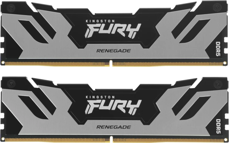 Память DDR5 2x16GB 6400MHz Kingston KF564C32RSK2-32 Fury Renegade RTL Gaming PC5-51200 CL32 DIMM 288-pin 1.4В kit с радиатором Ret