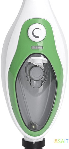 Швабра паровая Kitfort КТ-1004-2 1500Вт зеленый/белый