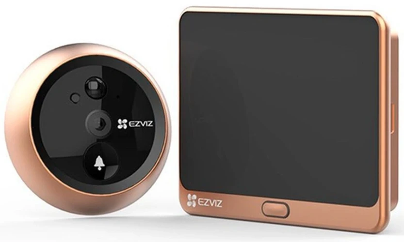 Видеоглазок Ezviz CS-DP2C gold золотистый