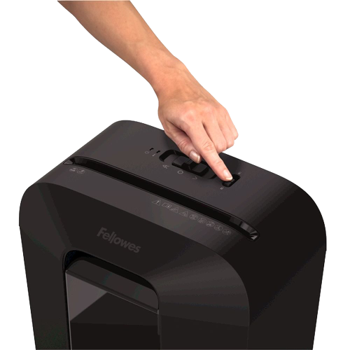 Шредер Fellowes® Powershred® LX70, DIN P-4, 4х37мм, 11 лст., 18 лтр., уничт.: скрепки,скобы,карты Шредер Fellowes Powershred LX70 FS-44075