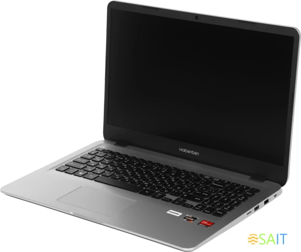 Ноутбук Maibenben M547 Pro Ryzen 7 Pro 4750U 8Gb SSD256Gb AMD Radeon 15.6" IPS FHD (1920x1080) Linux silver WiFi BT Cam 4450mAh (M5471SA0LSRE1)