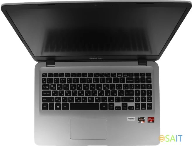 Ноутбук Maibenben M547 Pro Ryzen 7 Pro 4750U 8Gb SSD256Gb AMD Radeon 15.6" IPS FHD (1920x1080) Linux silver WiFi BT Cam 4450mAh (M5471SA0LSRE1)