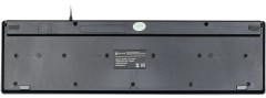 Клавиатура Оклик 550ML черный USB slim Multimedia LED (1061617)