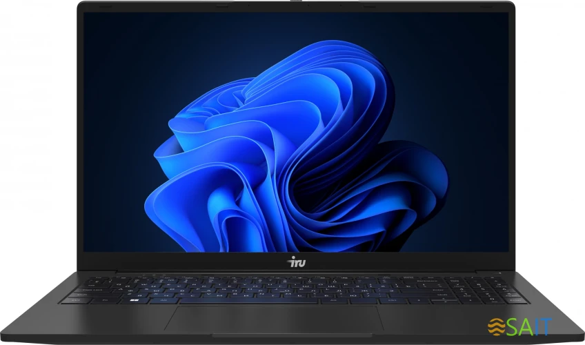 Ноутбук IRU Strato 15ALI Core i5 1240P 16Gb SSD512Gb Intel Iris Xe graphics 15.6" IPS FHD (1920x1080) FreeDOS black WiFi BT Cam 6000mAh (2058949)