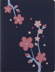 Блокнот Moleskine LIMITED EDITION SAKURA CAHIER LESU08QP321 XLarge 190х250мм обложка картон 120стр. линейка черный 2025