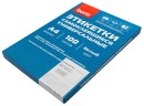 Этикетки Buro A4 210x297мм 1шт на листе/100л./белый матовое самоклей. универсальная