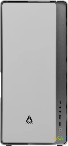 Корпус Azza Cast белый без БП ATX 3x120mm 2x140mm 2xUSB3.0 audio bott PSU