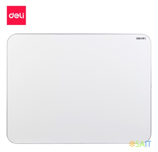 Доска магнитно-маркерная Deli 50025 лак серебристый 45x60см пластик/металл