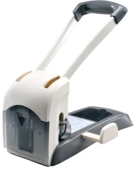 Дырокол Kw-Trio Lever-Tech HD 9546 макс.:100лист. металл/пластик серый отв.:2 с линейкой