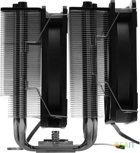 Устройство охлаждения(кулер) ID-Cooling SE-206-XT Soc-AM5/AM4/1200/1700/1851 черный 4-pin 15-35dB Al+Cu 250W 1100gr Ret