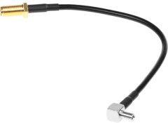 Кабель Рэмо solid Cu 0.14м черный TS9 (m)-SMA (f) (упак.:1шт) (TS9)