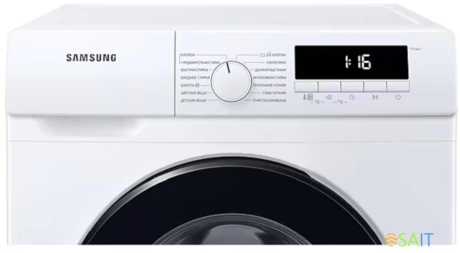 Стиральная машина Samsung WW80T3040BW/LP класс: A загр.фронтальная макс.:8кг белый инвертор