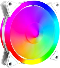 Вентилятор для корпуса Bloody BD-CF120ARGB4 ARGB 120х120x25 белый 4-pin 26дБ (BD-CF120ARGB4-WH) Ret
