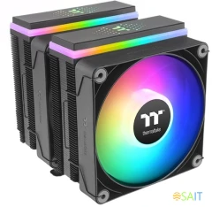 Устройство охлаждения(кулер) Thermaltake Astria 600 ARGB Soc-AM5/AM4/1200/1700/1851 черный 4-pin 26.8dB Al 265W Ret (CL-P121-CA12SW-A)