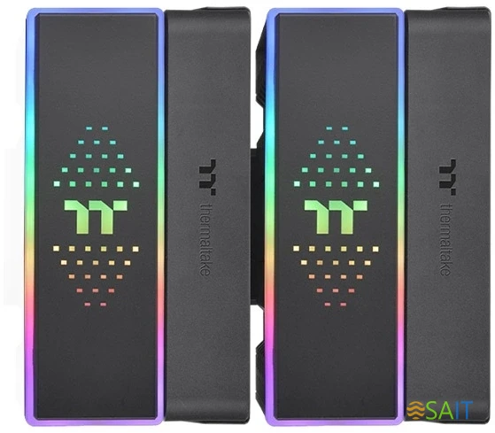 Устройство охлаждения(кулер) Thermaltake Astria 600 ARGB Soc-AM5/AM4/1200/1700/1851 черный 4-pin 26.8dB Al 265W Ret (CL-P121-CA12SW-A)