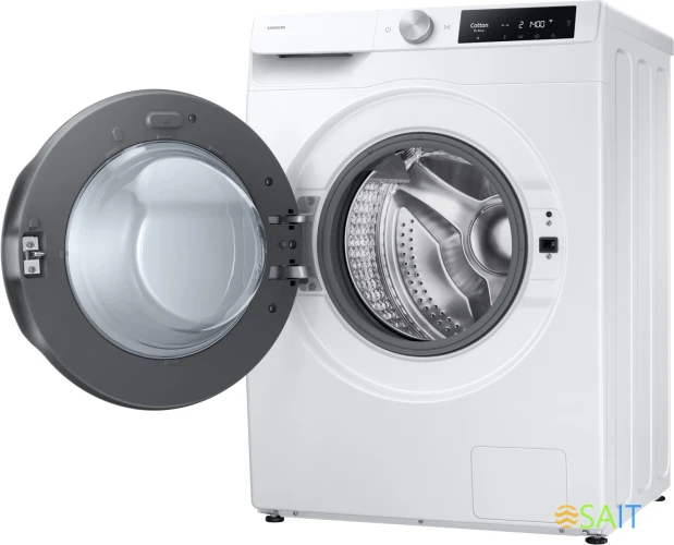 Стиральная машина Samsung WD11DG6B85BELP класс: A загр.фронтальная макс.:11кг (с сушкой) белый инвертор