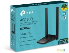 Сетевой адаптер Wi-Fi TP-Link Archer T4U Plus AC1300 USB 3.0 (ант.внеш.несъем.) 2ант.