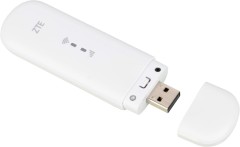 Модем 2G/3G/4G ZTE MF79N USB Wi-Fi Firewall +Router внешний белый
