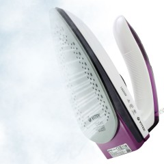 Утюг дорожный Vitek VT-8305 1000Вт белый/фиолетовый