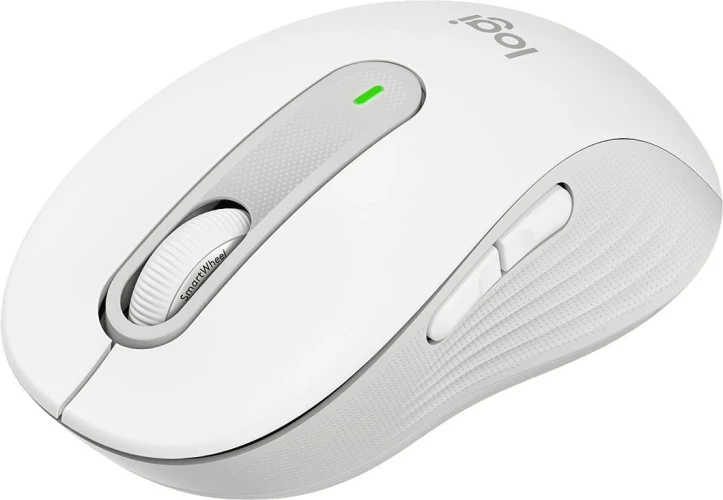 Мышь Logitech M650 белый/серый оптическая 4000dpi беспров. BT/Radio USB 4but (910-006392)