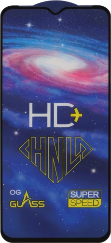 Защитное стекло для экрана DF inColor-08 черный для Infinix Smart 6 2.5D 1шт. (DF INCOLOR-08 (BLACK))